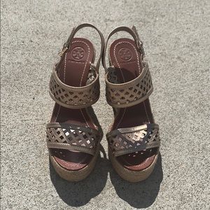 TORY BURCH espadrille wedge